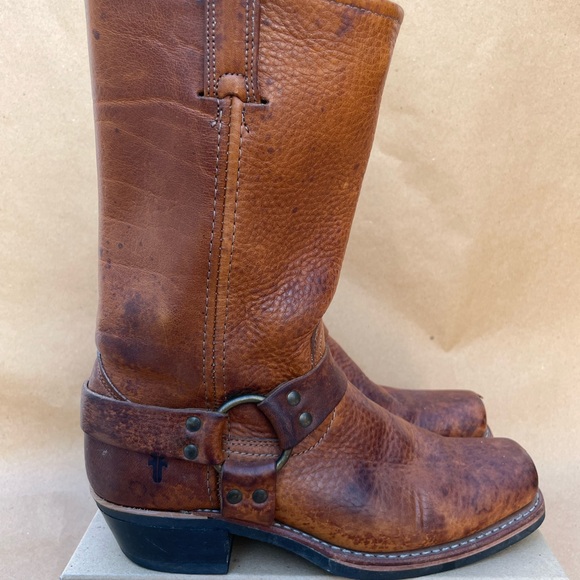 Frye Tan Heeled Boots - Picture 10 of 12